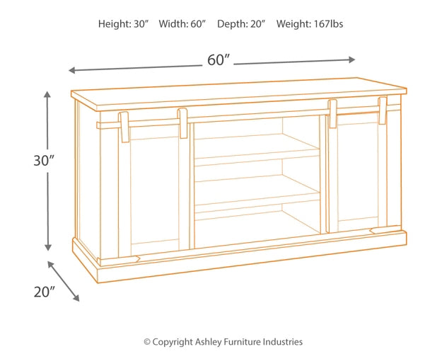 Budmore Large TV Stand