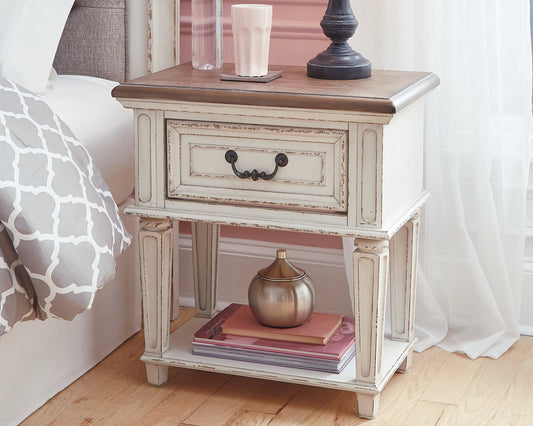 Realyn One Drawer Night Stand