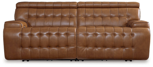 Temmpton 2-Piece Power Reclining Sectional Loveseat