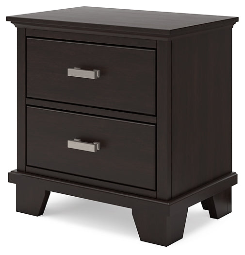 Covetown Twin Panel Bed with Nightstand