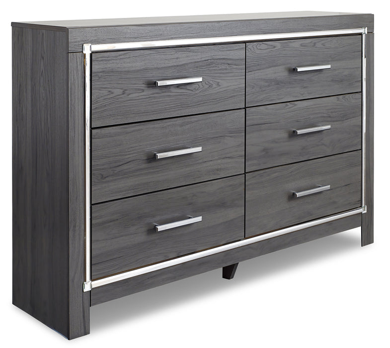 Lodanna Queen Panel Bed with Dresser